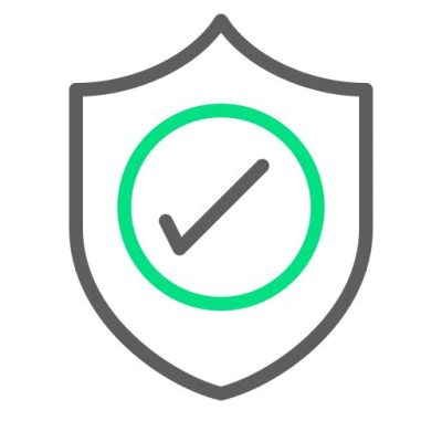 Icon đổi trả và bảo hành tối giản dành cho website mỹ phẩm thiên nhiên Cám Bán Bột.