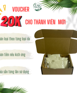 Bột Ủ Thiên Nhiên Cám Bán Bột Đậu Xanh Hỗ Trợ Trị Mụn & Kiềm Dầu - TM03