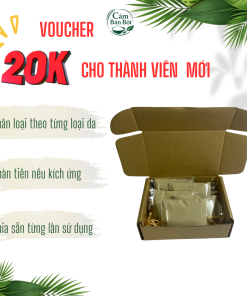 Bột Ủ Thiên Nhiên Cám Bán Bột Tía Tô Làm Dịu & Chống Kích Ứng - LD01