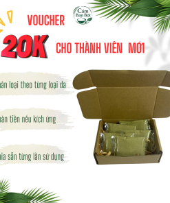 Bột Ủ Thiên Nhiên Cám Bán Bột Trà Xanh Kiểm Soát Dầu & Ngăn Mụn - TM02